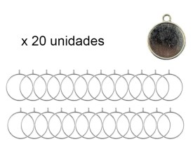 Pack 20 unidades marcos resina CIRCULO